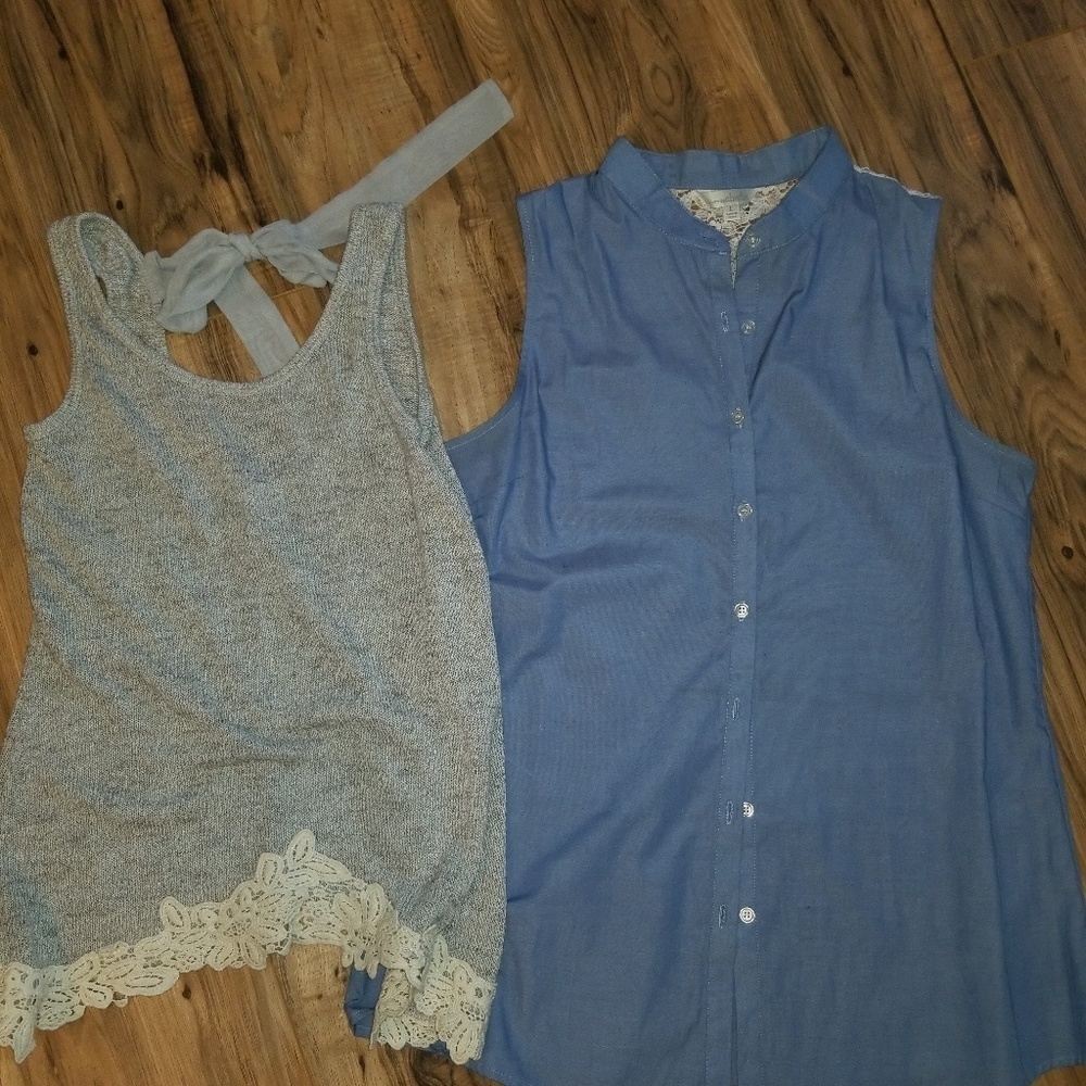 Lace Accent Tanks